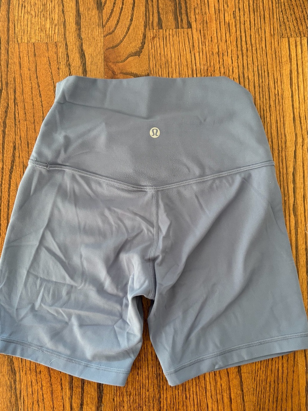 lululemon athletica Slate Blue High-Rise Athletic Bike Shorts
